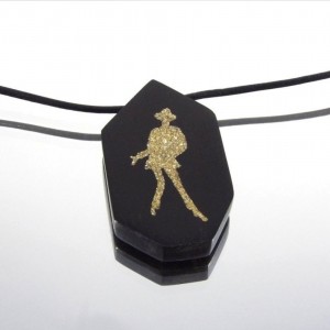 Collier pendentif Ebenor "King of Pop"